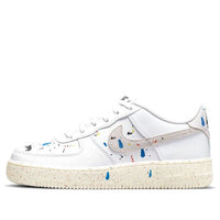(GS) Nike Air Force 1 LV8 3 'Paint Splatter - White' DJ2598-100