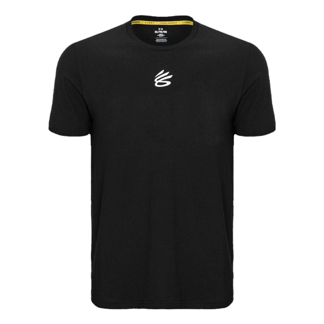 Under Armour Curry Logo T-shirt 'Black' 1377545-001