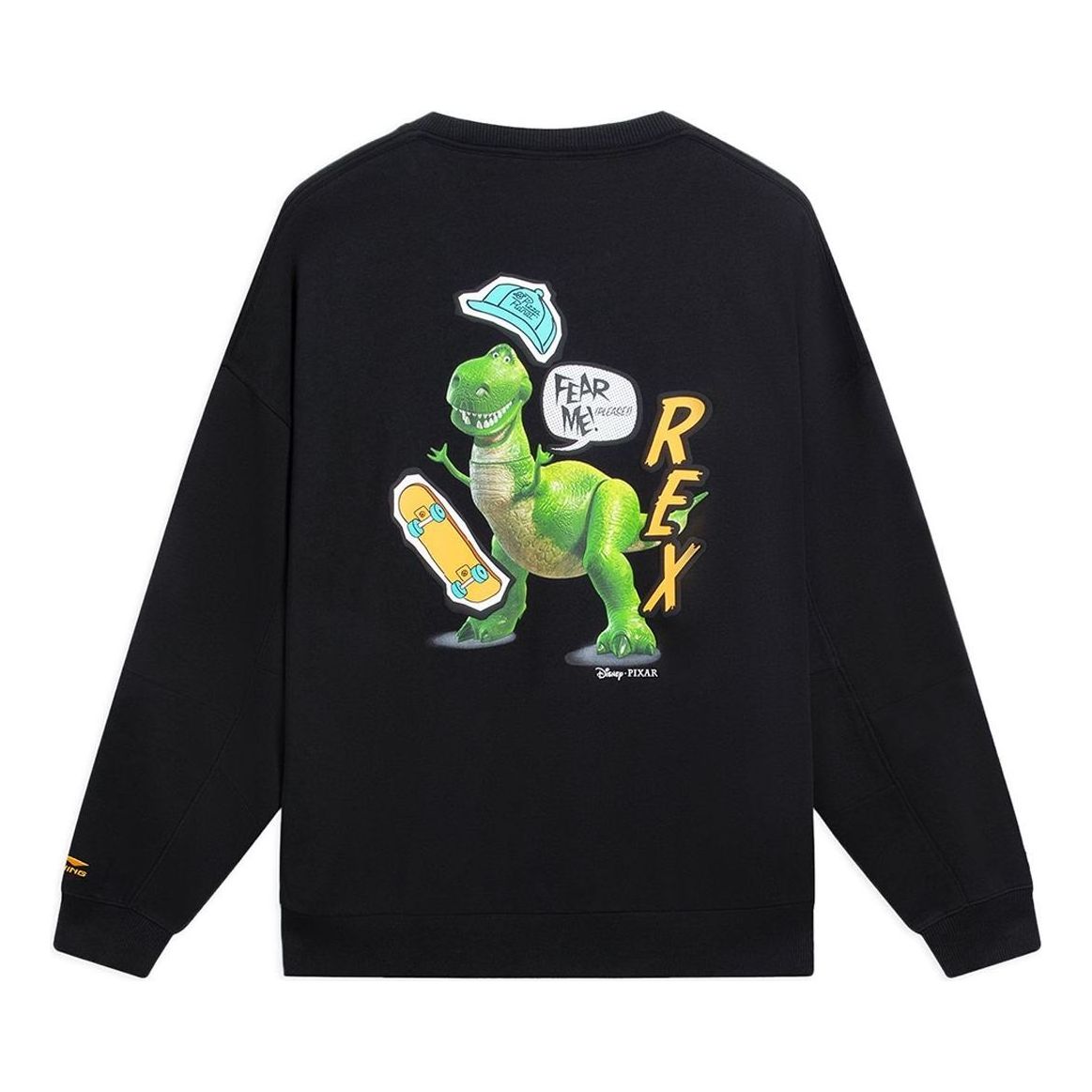 Li-Ning x Disney Toy Story Sweatshirt 'Black' AWDS971-3