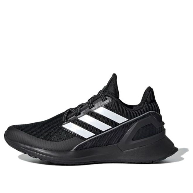 (GS) adidas RapidaRun Knit EL C 'Core Black' EE7639