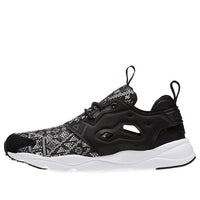 (WMNS) Reebok Furylite Gt Running Shoes Black/White/Grey BD4461