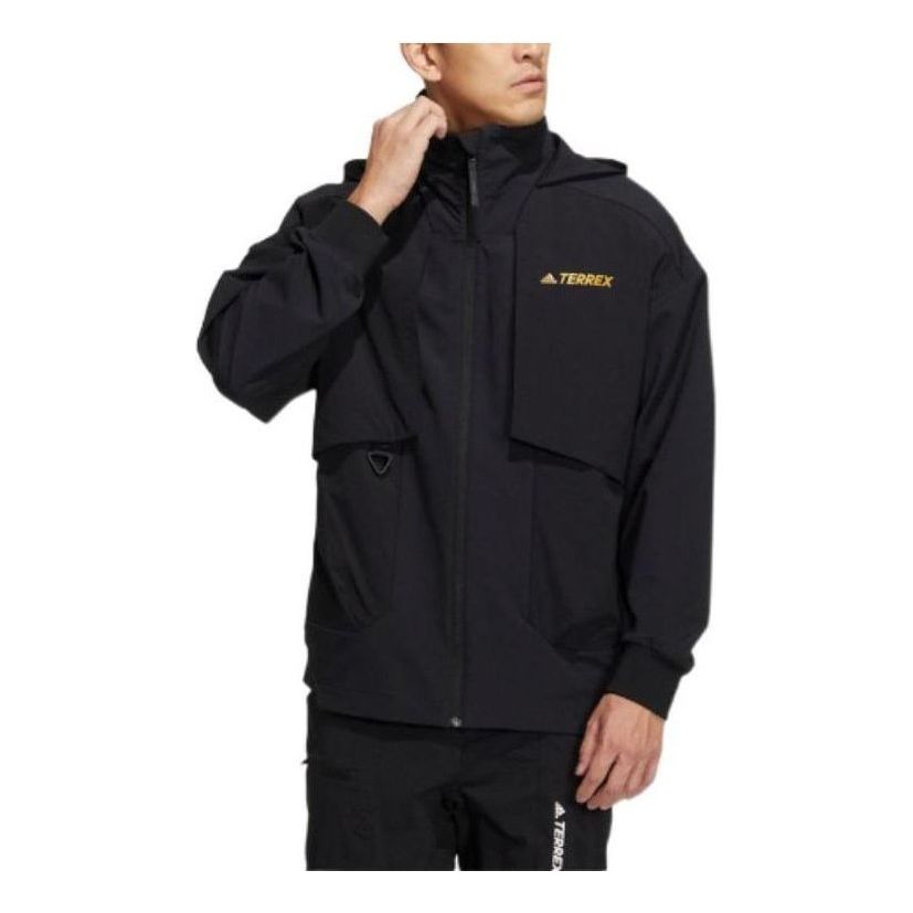 adidas Terrex Jackets 'Black' HN2027
