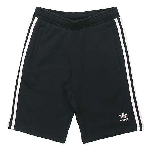 adidas originals 3-Stripe Short Stripe Shorts Black DH5798