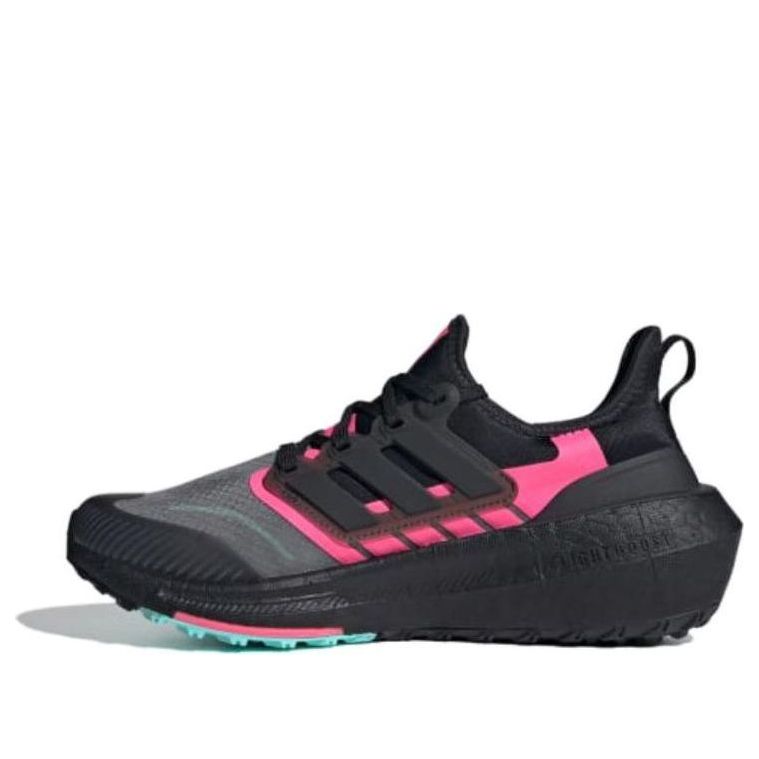 (WMNS) adidas Ultraboost Light 'Black Pink' HP6403