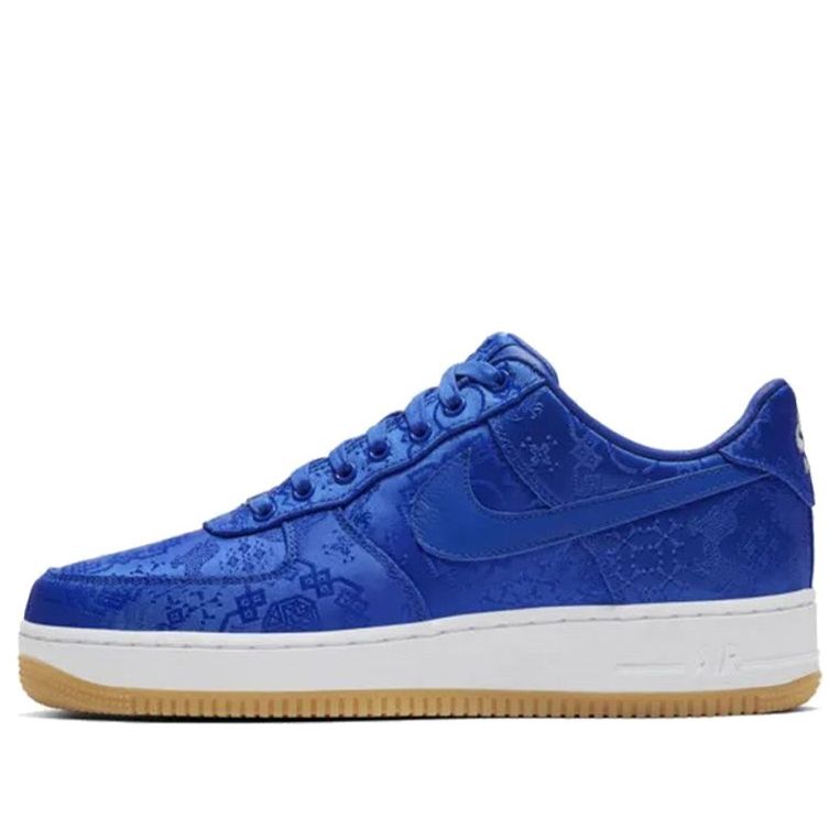 Nike x CLOT Air Force 1 PRM 'Royal Silk' CJ5290-400