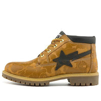 Timberland x BAPE Nelson Premium Waterproof Chukka Boots 'Wheat and Chocolate' A2QBXW
