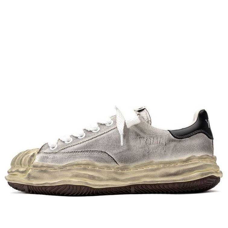 Maison MIHARA YASUHIRO Blakey OG Sole Distressed Canvas Low 'White' A10FW712-WHITE
