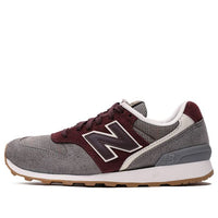 (WMNS) New Balance 996 Series Grey/Red WR996GR