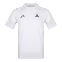 adidas Soccer/Football Sports Round Neck Short Sleeve Jersey White DT9194
