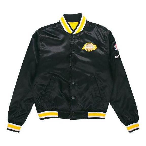 Nike NBA Los Angeles Lakers City Edition Reversible Jacket Black CU8099-010