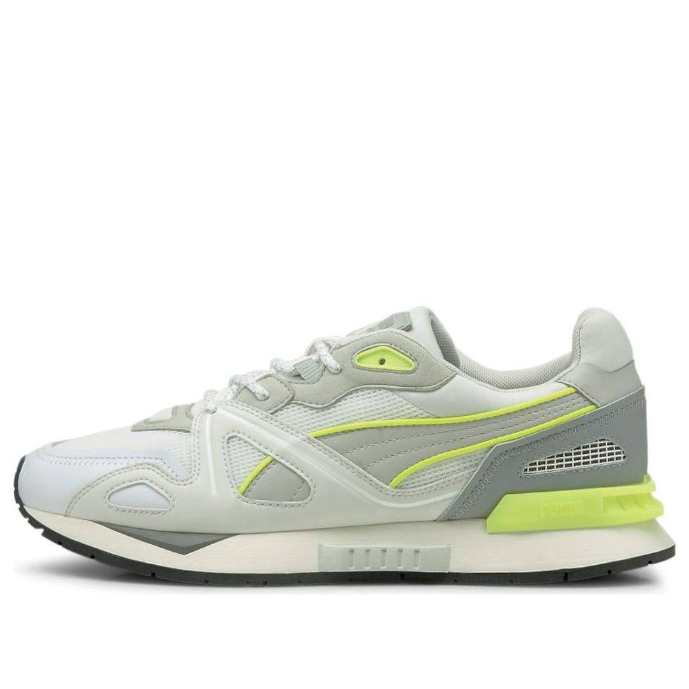 PUMA Mirage Mox White Running Shoes Grey 'White Light Gray' 382521-02