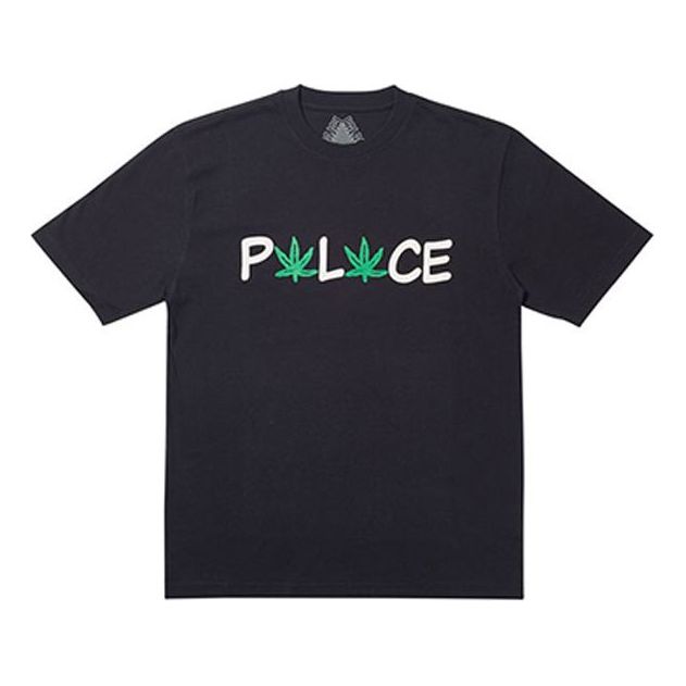 PALACE PWLWCE T-SHIRT BLACK Asaba Slogan Short-sleeve Unisex Black P19SS023