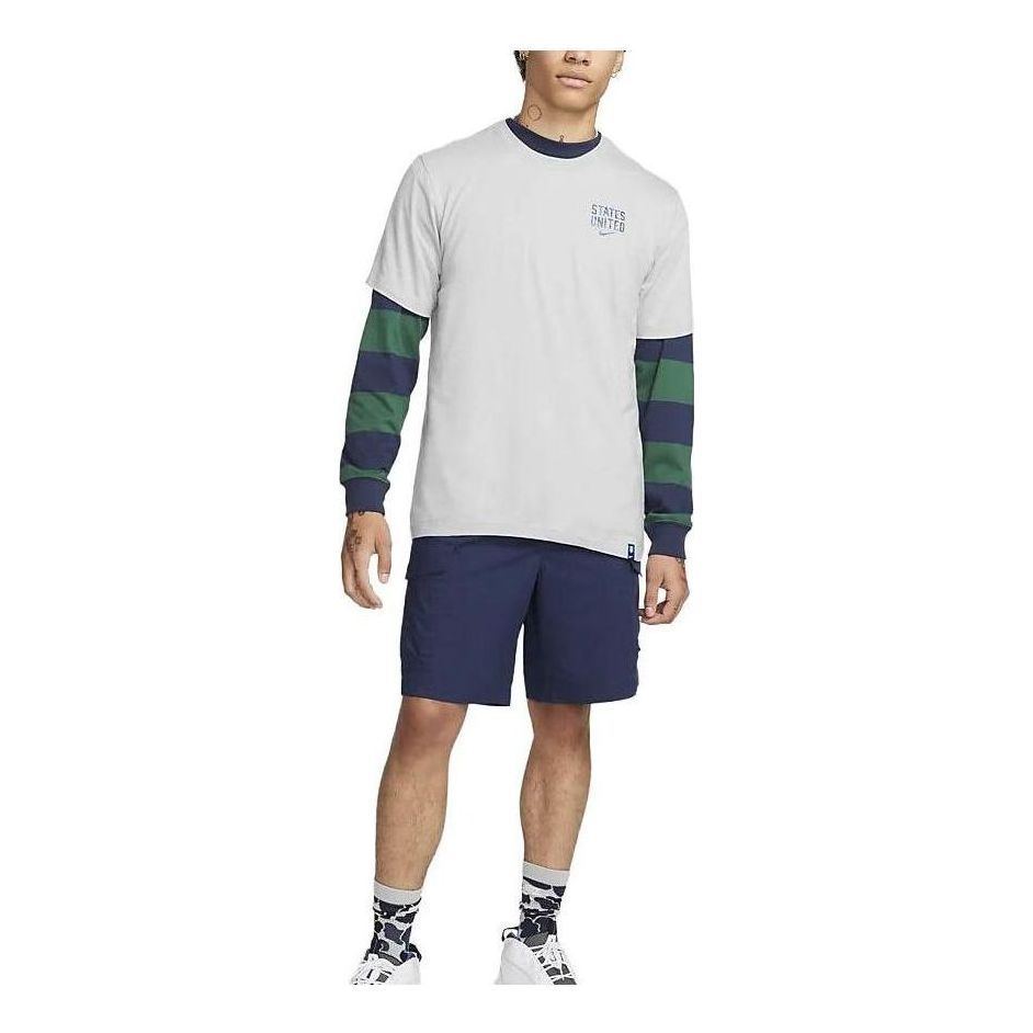 Nike US Soccer STATES UNITED T-Shirt 'Grey' DH7680-051