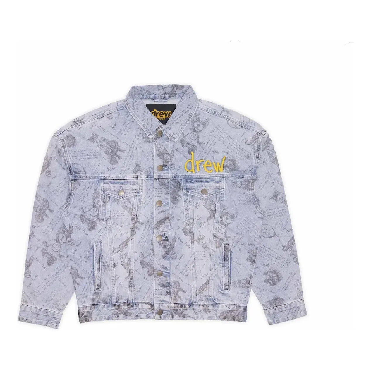 Drew House Idears Trucker Jacket 'Vintage Indigo' DR-FW21-048