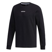 adidas neo M C SW Round Neck Fleece Lined Long Sleeves Black EI4701