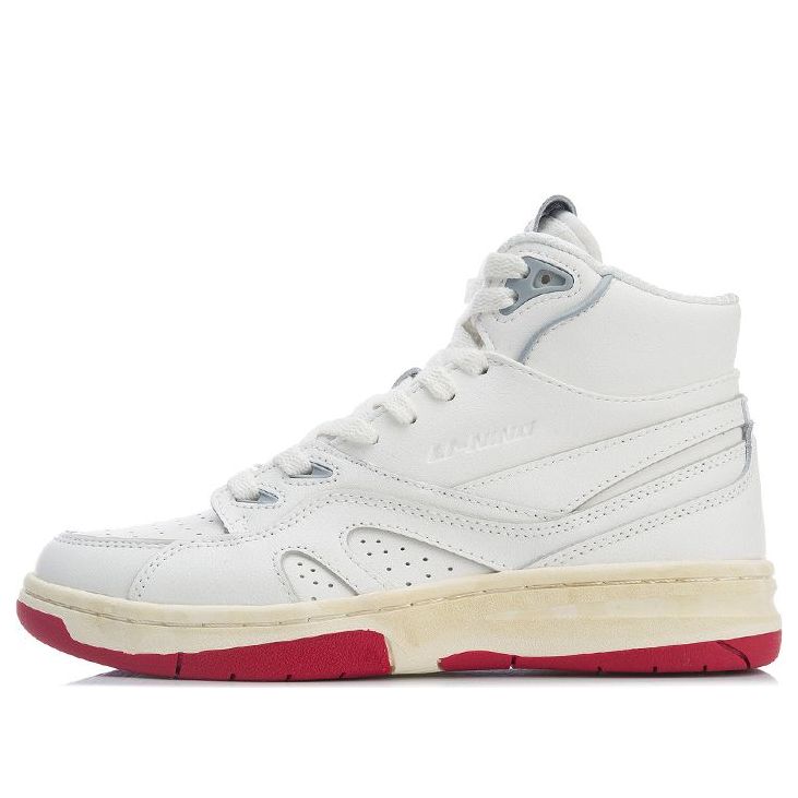 (WMNS) Li-Ning 937 Deluxe SP Hi 'White Red' AGBR026-1