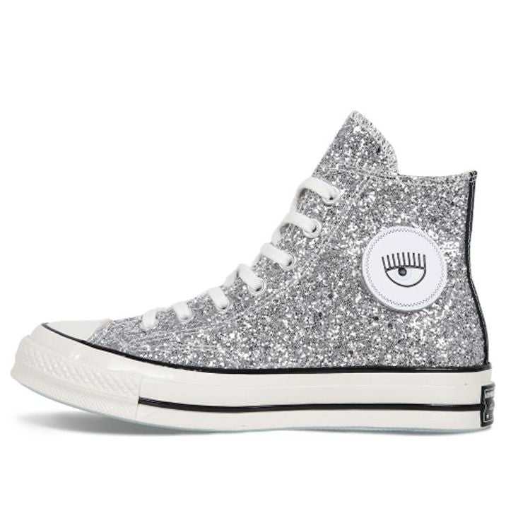 (WMNS) Converse Chiara Ferragni x Chuck 70 'Black Silver' 563831C