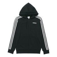 Men's adidas Knit Zipper Jacket Black DQ3102