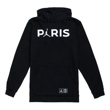 Air Jordan X PSG Hoodie 'Black White' BQ4200-010