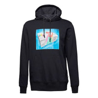 Converse Star Chevron 3D Court Pullover Hoodie 'Black' 10017341-A01