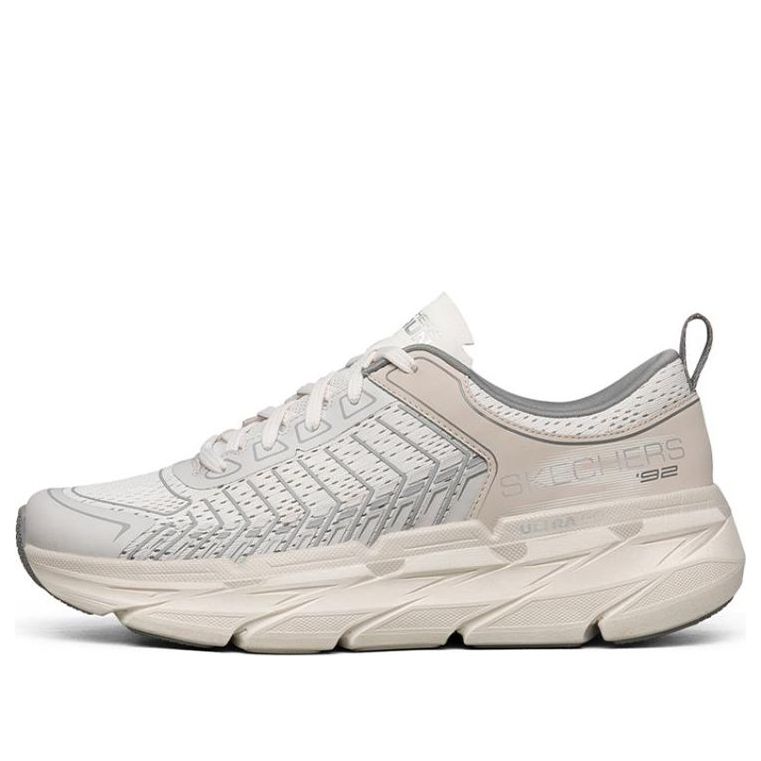 Skechers Max Cushioning Premier 'Cream White Grey' 220070-WGY
