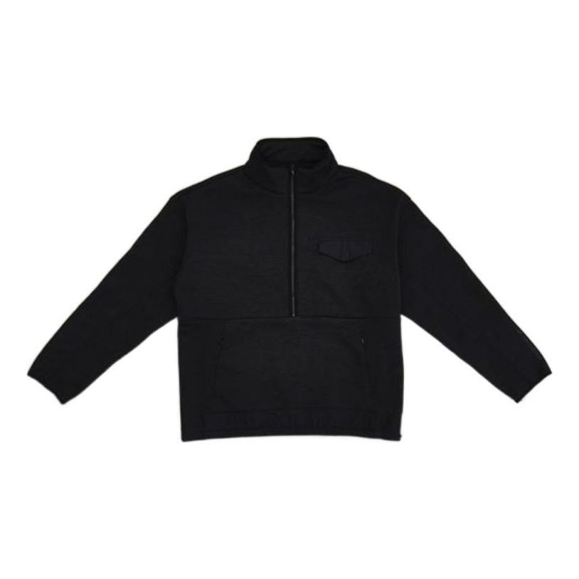 New Balance MET24 Half Zip Pullover 'Black' AMT25005-BK