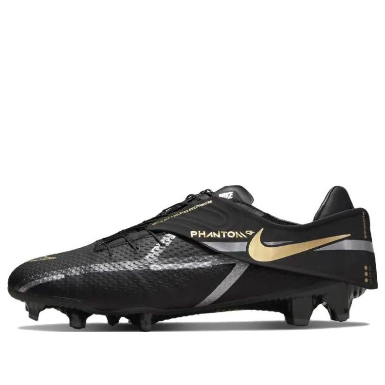 Nike Phantom GT2 Academy FlyEase MG 'Black Metallic Gold' DH9638-007