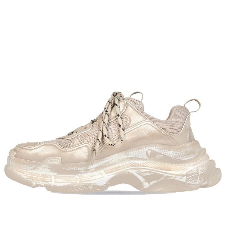 (WMNS) Balenciaga Triple S Sneaker 'Light Beige Faded' 524039W3CN39700