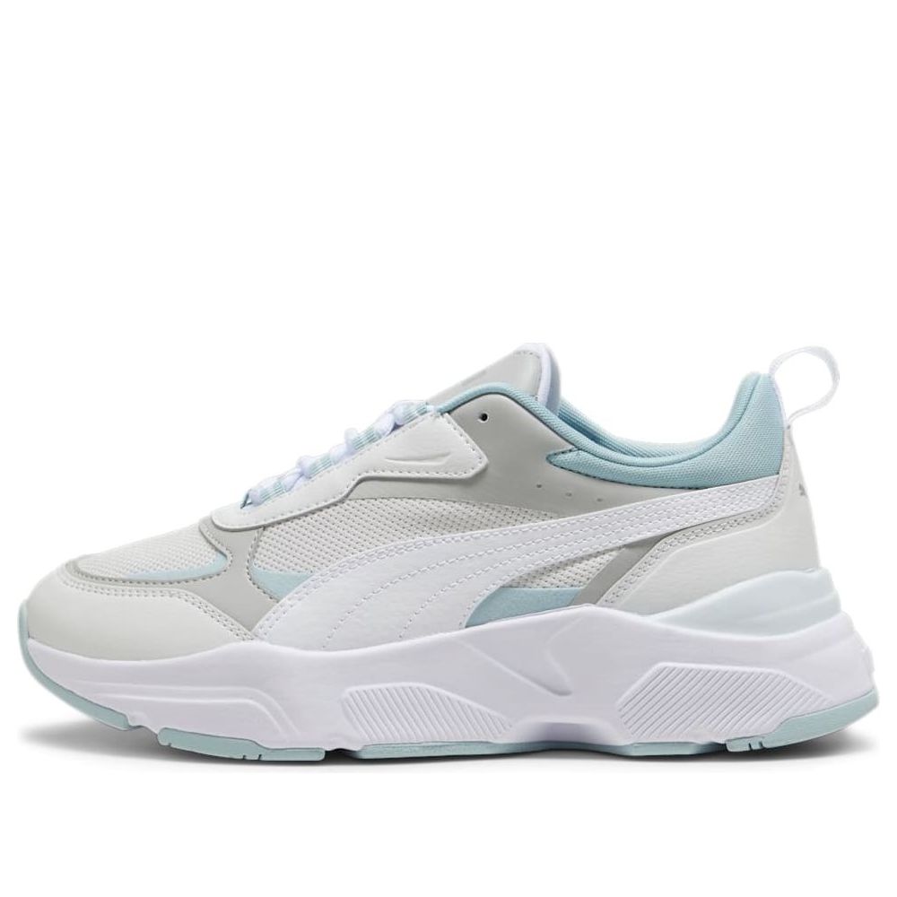 (WMNS) PUMA Cassia 'Grey White Turquoise' 384647-20