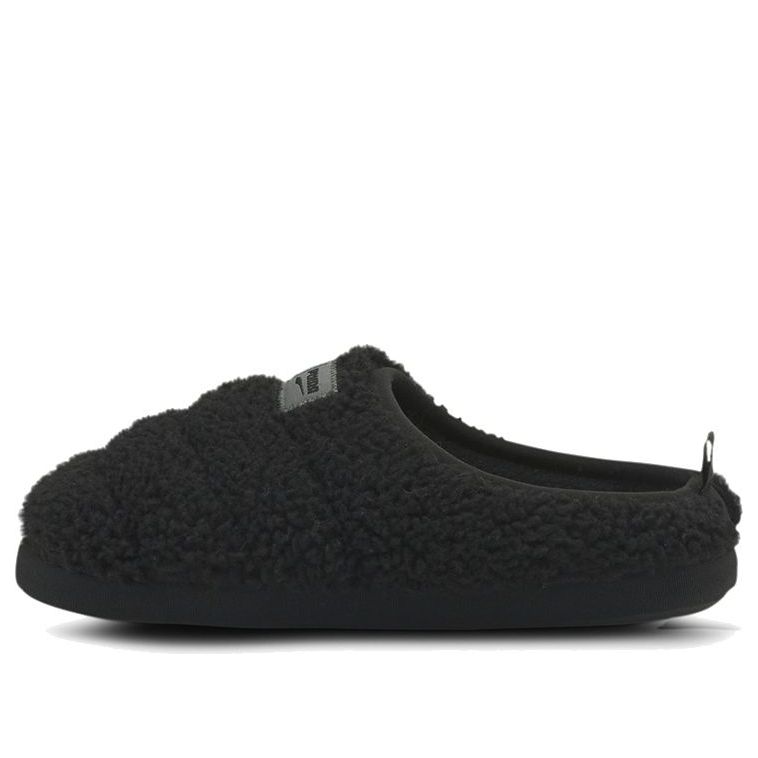 PUMA Scuff Sherpa Slippers 'Black' 384943-02