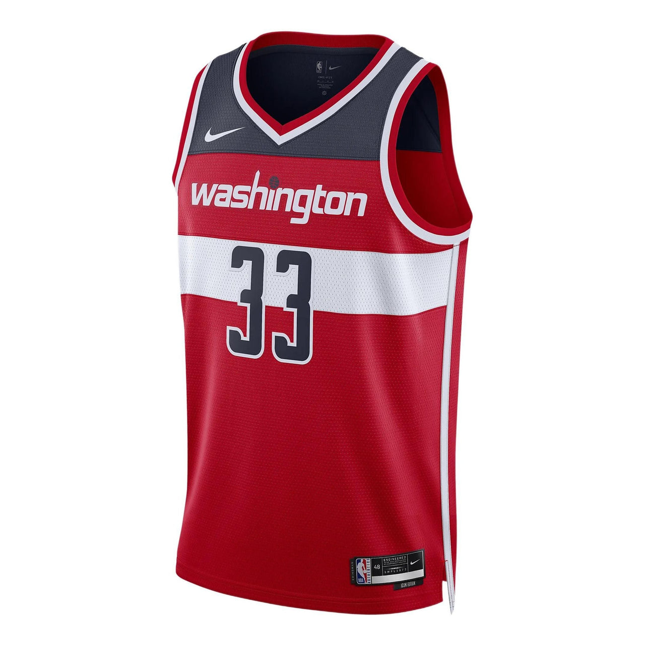 Nike Dri-FIT NBA Washington Wizards Kyle Kuzma Icon Edition 2022/23 Swingman Jersey DN2025-658