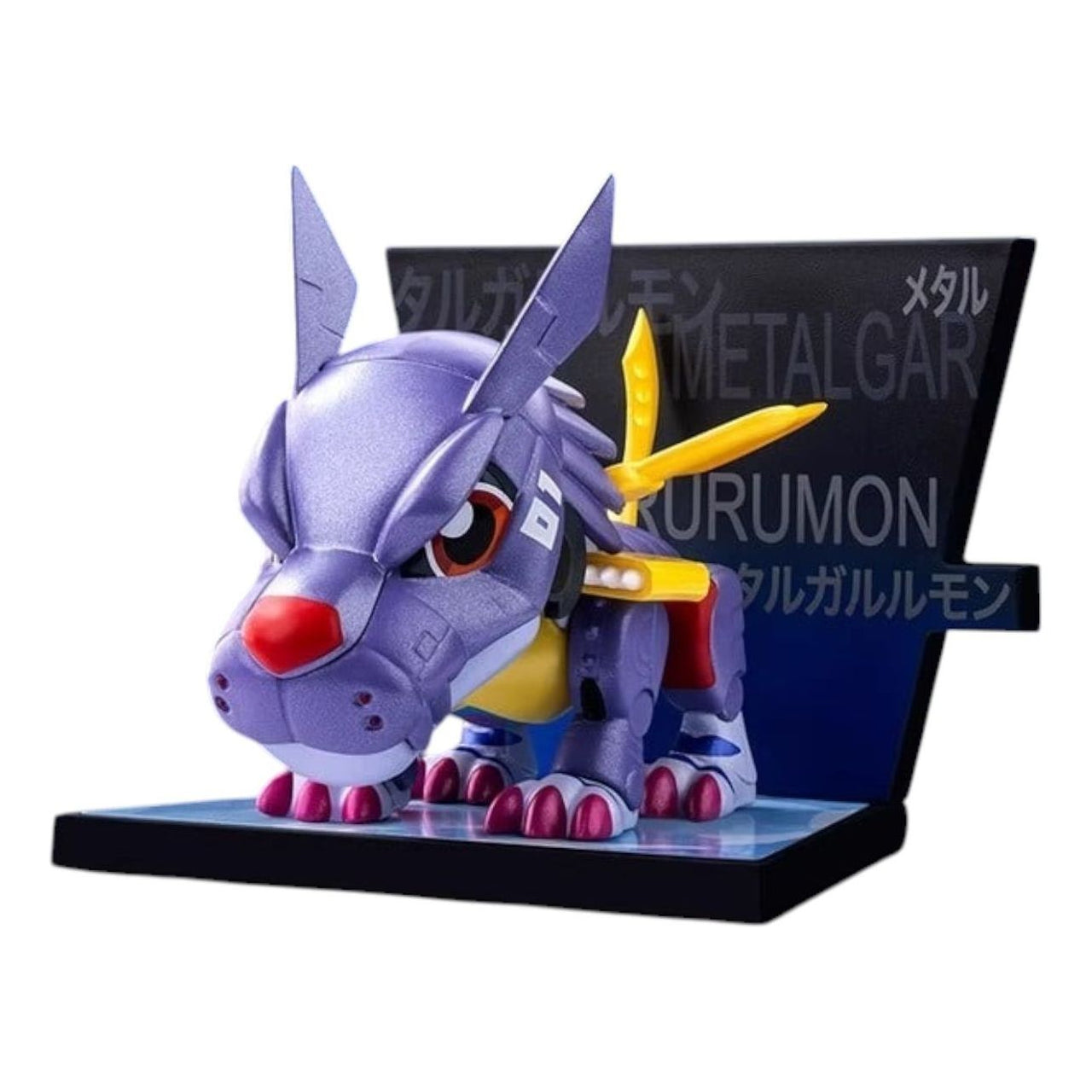 Pop Mart Digimon Fridge Magnet Sealed Case 'Metal Garurumon' PPMT-2504-0043-MGS