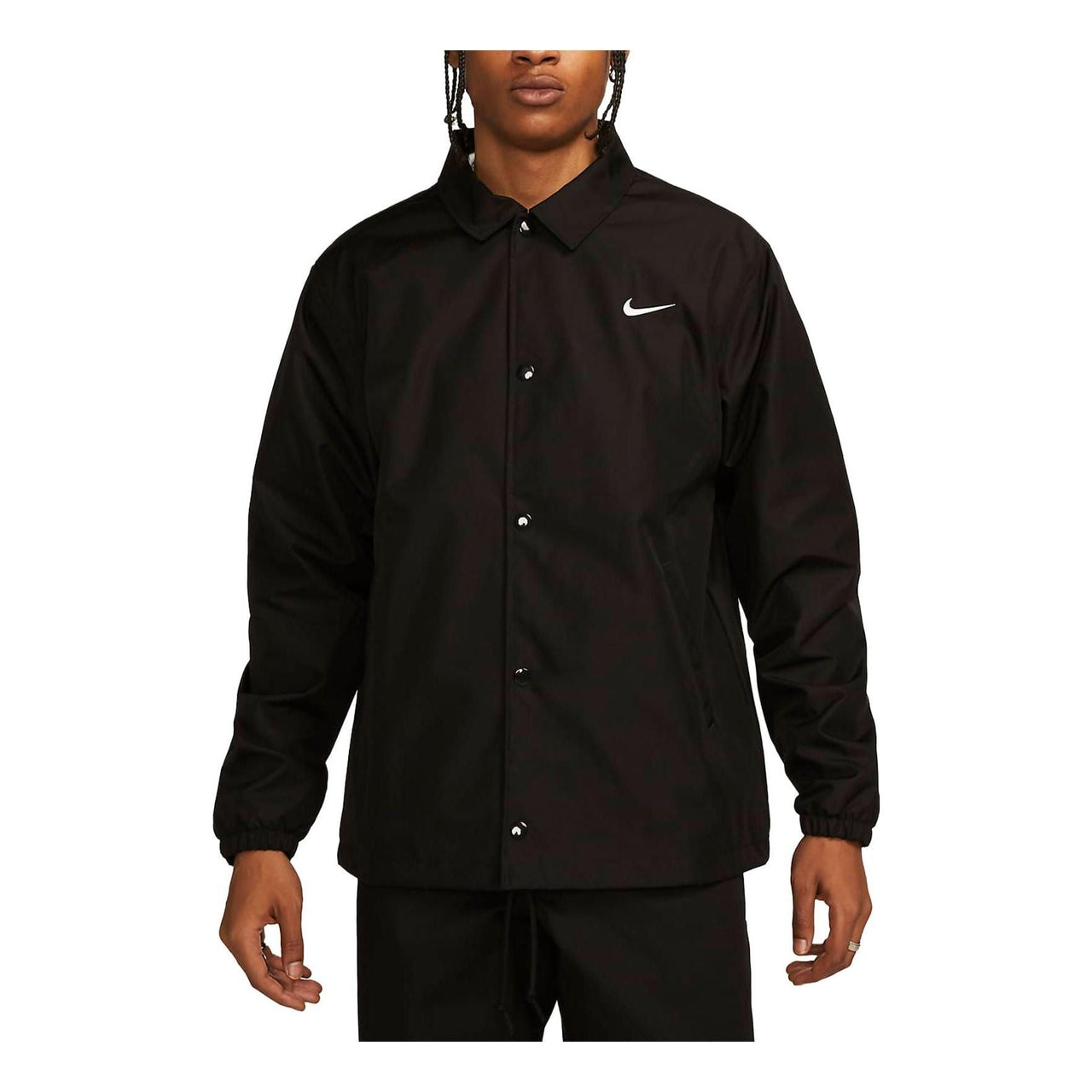 Nike Authentics Lined Coaches Jacket 'Black' FD7844-010