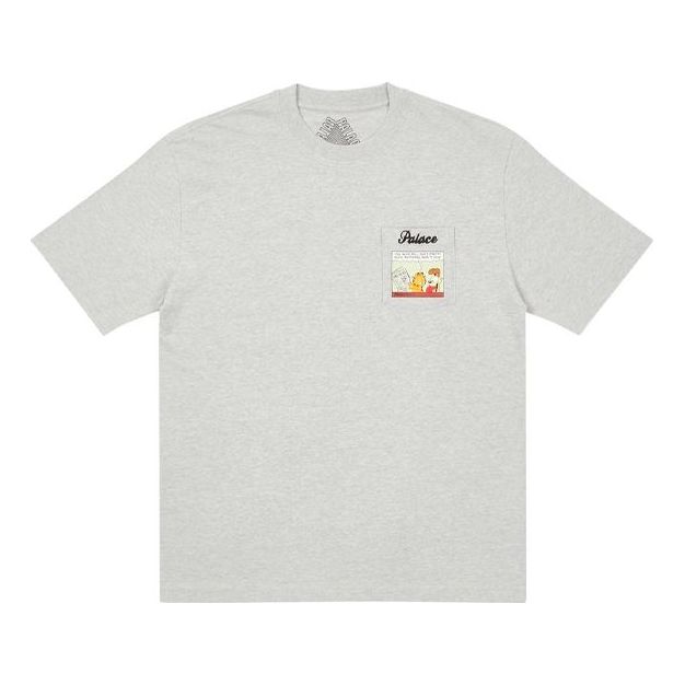 Palace FW21 Garrfield Pocket T-Shirt 'White' P21TS114