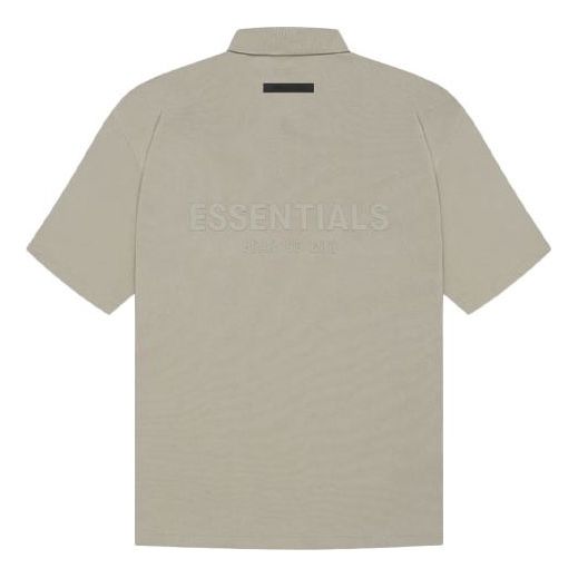 Fear of God Essentials SS21 Polo Shirt 'Moss' FOG-SS21-583
