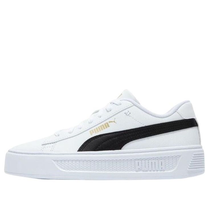 (WMNS) PUMA Smash Platform V3 'White' 390758-04