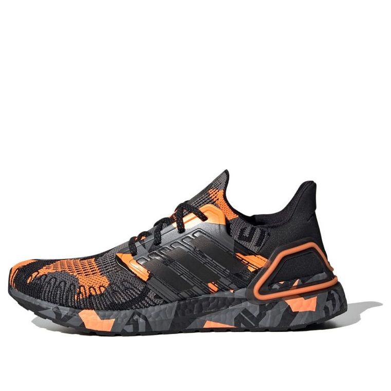 adidas UltraBoost 20 'Geometric Pack - Black Signal Orange' FV8330