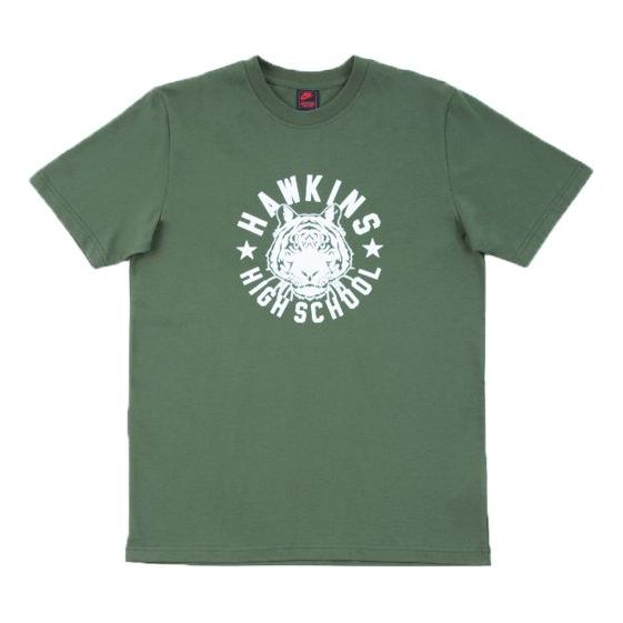 Nike x Stranger Things Tee Crossover Short Sleeve US Edition Green CK2342-323