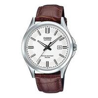 CASIO Male DRESS Japan / South Korea Fashion Sports White Analog MTS-100L-7AV