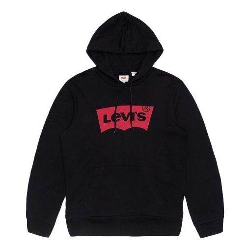 Levi's Drawstring Hoodie 'Black' 19622-0005