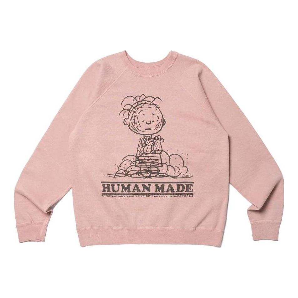 HUMAN MADE x Peanuts #2 Charlie Brown Sweatshirt 'Pink' HM24CS044