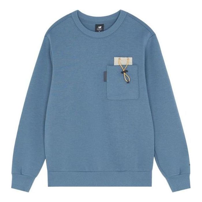 New Balance Lifestyle Sweatshirt 'Blue' AMT13388-STL