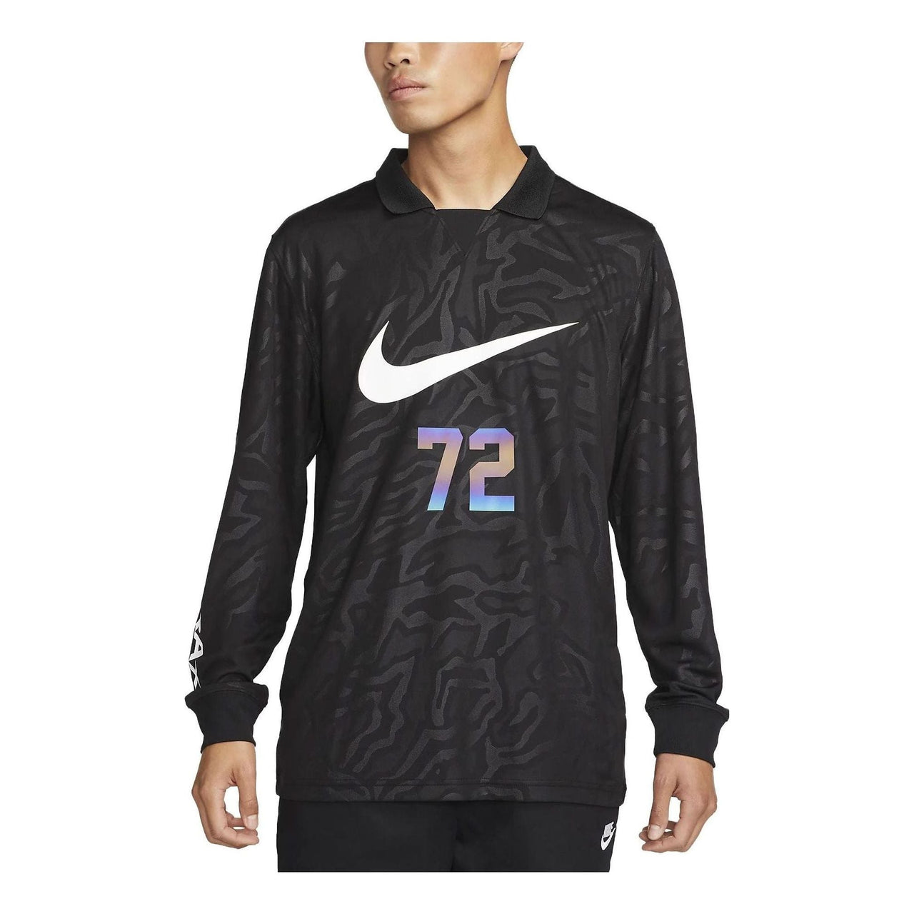 Nike Sportswear Long-Sleeve Top 'Black' DX0050-010
