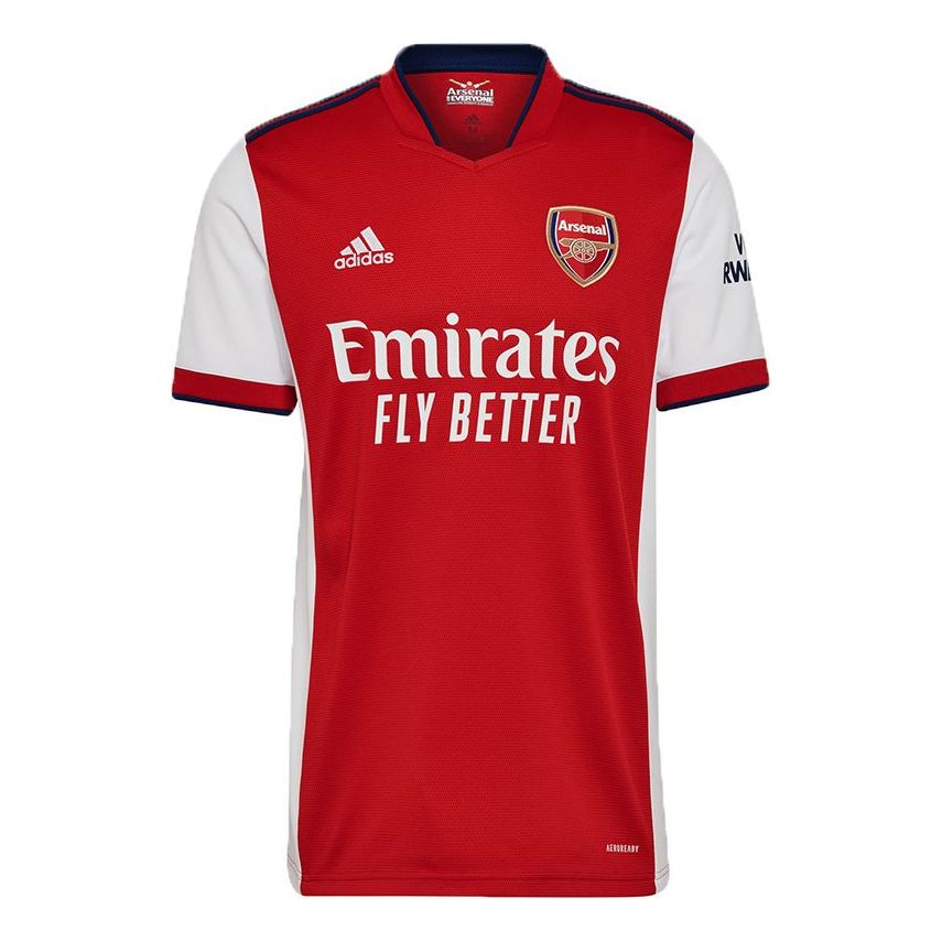 Men's adidas Afc H Jsy Training Sports Short Sleeve Soccer/Football Jersey SW Fan Edition Arsenal Home Red GM0217