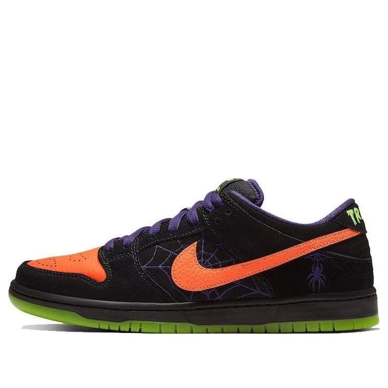 Nike SB Dunk Low Night of Mischief 'Green Black Orange' BQ6817-006(S-BOX)