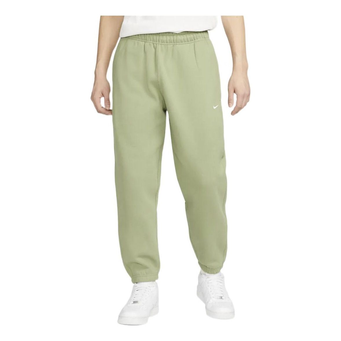 Nike Solo Swoosh Sweatpants 'Oily Green' DX1365-386