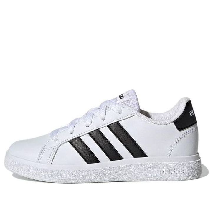 (GS) adidas Grand Court Lifestyle Tennis 'White Black' GW6511