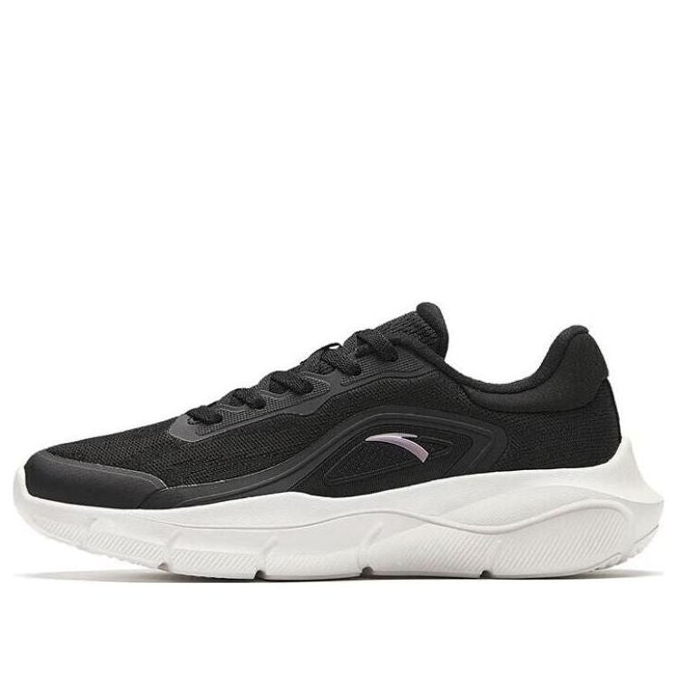 (WMNS) ANTA Running Series Sneakers 'Black Purple White' 122347790-2