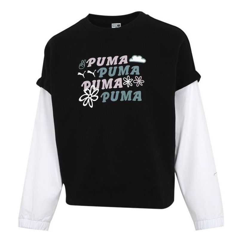 (WMNS) PUMA 2-Fer Graphic Vest Top Logo 'Black' 536092-01