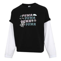 (WMNS) PUMA 2-Fer Graphic Vest Top Logo 'Black' 536092-01